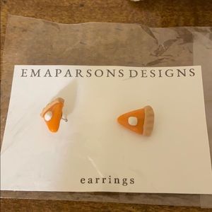 NEW Pie earrings- still in packaging